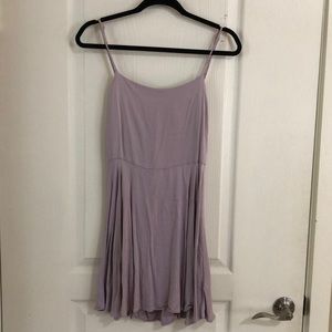 Kimchi Blue Size M Open Back Lilac Skater Dress